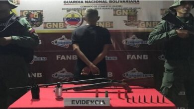 Capturan a "El Mono", miembro del GEDO "El Gordo", en Sucre