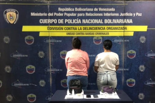 Capturan a dos mujeres que utilizaban Burundanga para robar oro en Baruta