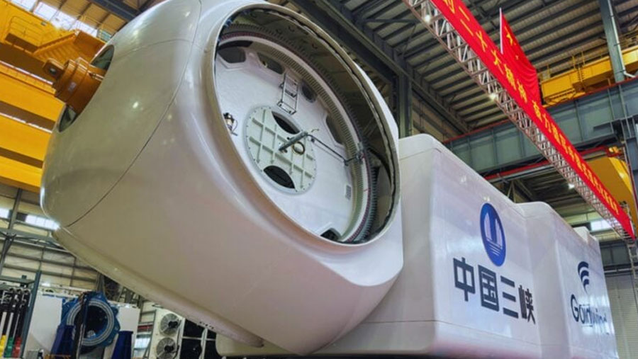 China inaugura la turbina eólica más potente jamás construida en el mar
