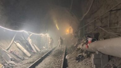 Cien rescatistas trabajan contrarreloj para salvar a cinco mineros atrapados