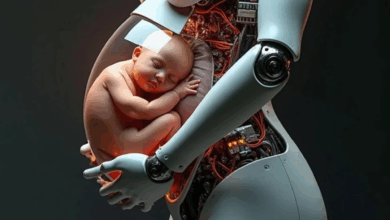 Científicos chinos desarrollan el primer robot humanoide gestante