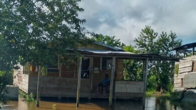 Crecida del río Orinoco en Delta Amacuro se acerca a la alerta roja