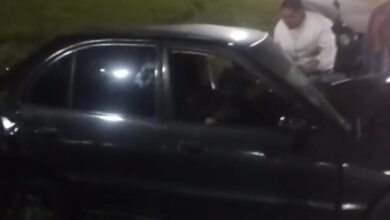 Cuatro heridos deja accidente de tránsito en el distribuidor de La Cruz de Maturín