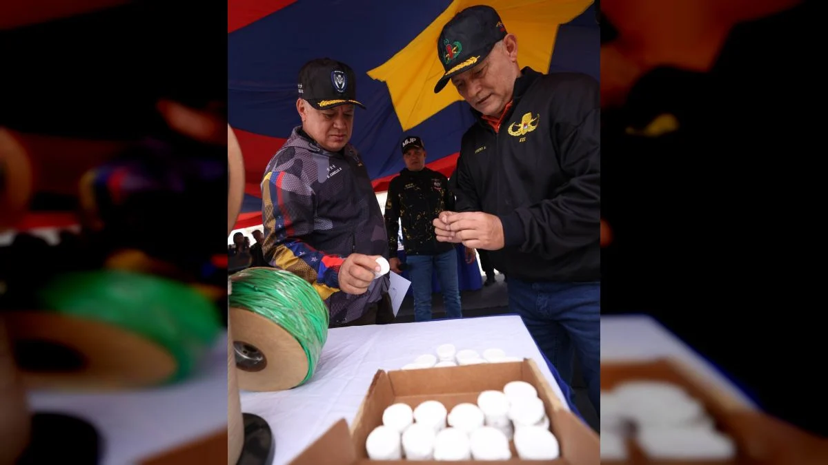 Diosdado Cabello reporta hallazgo de explosivos en Maturín