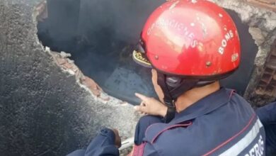 Explosión de bombona de gas en Aragua