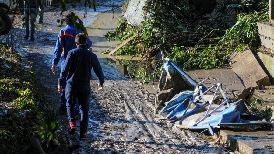 Fuerte temporal causa inundaciones y estragos en el norte de Italia