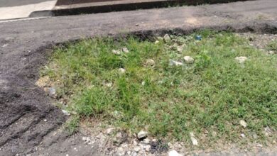 Vecinos de la calle Sucre piden reaparición de enorme cráter que representa un peligro.