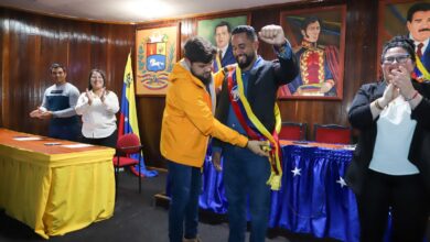 Junior Ortiz juramentado como alcalde de Caripito