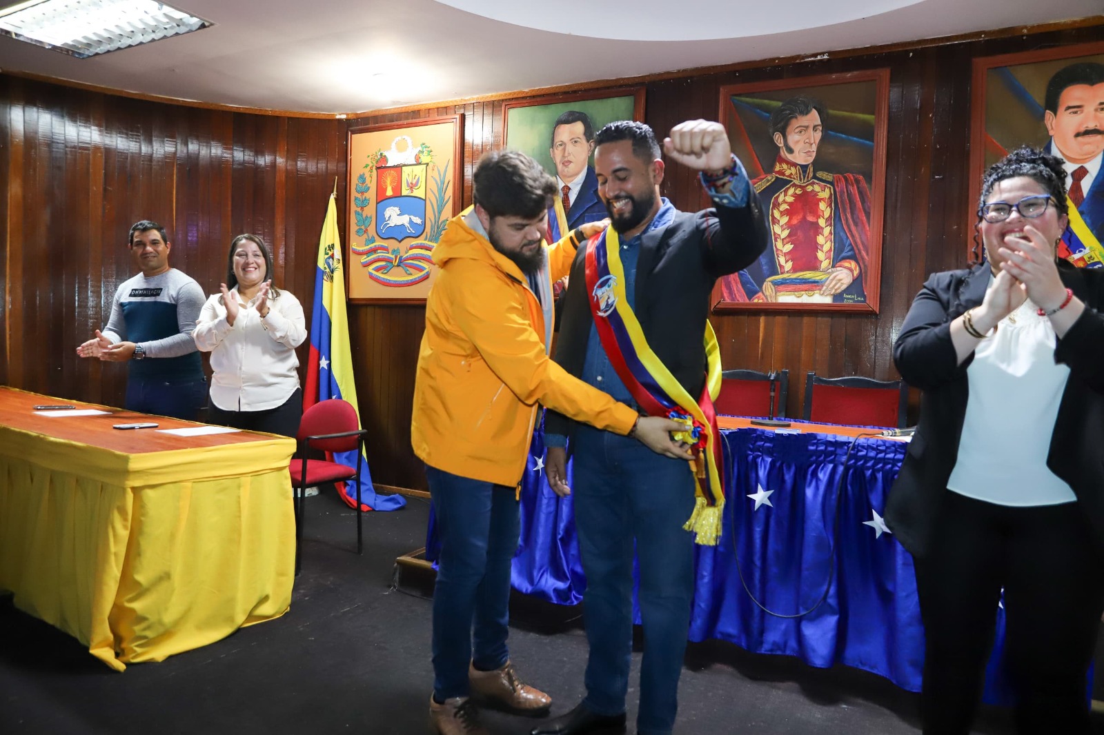 Junior Ortiz juramentado como alcalde de Caripito