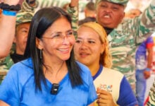 Delcy Rodríguez: "Los venezolanos deben estar preparados ante una potencial agresión"