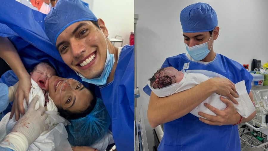 Mario Valentino celebra la llegada de su hija con un emotivo mensaje