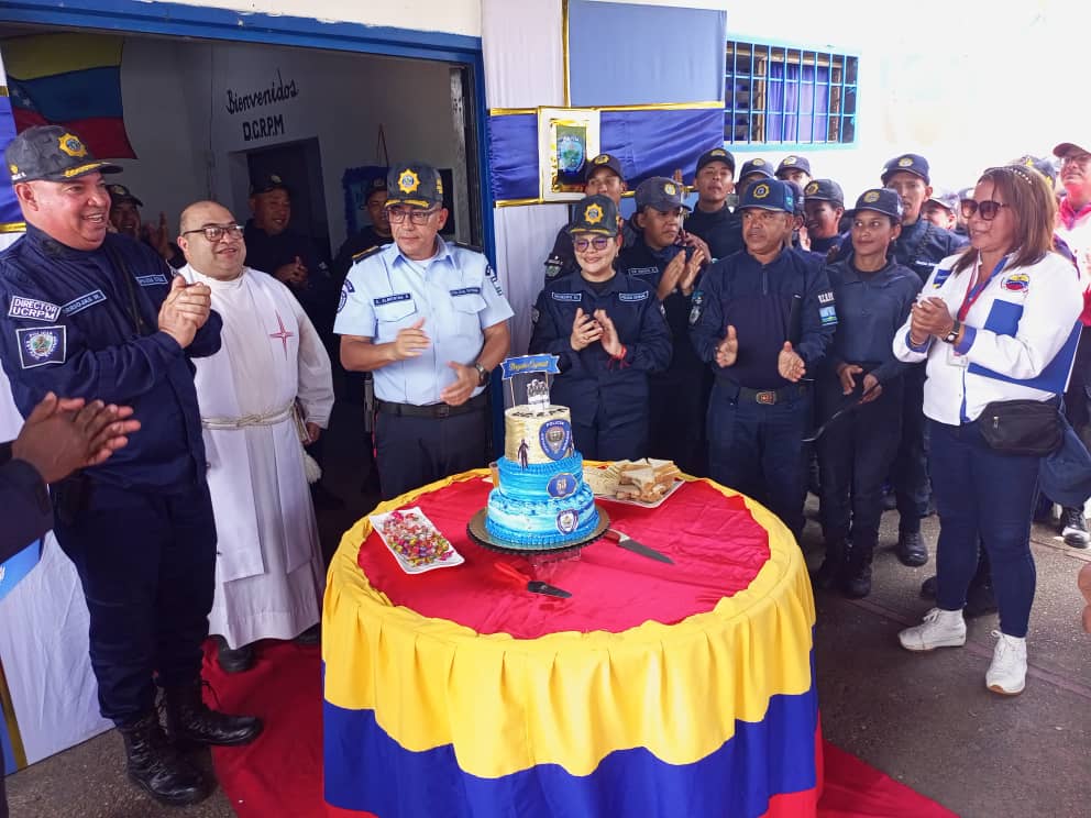 Policía de Monagas celebra 53 años de la Unidad de Control de Manifestaciones