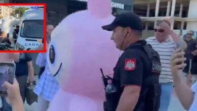 Insólita protesta en Moldavia: Pikachu y Labubu entre los detenidos