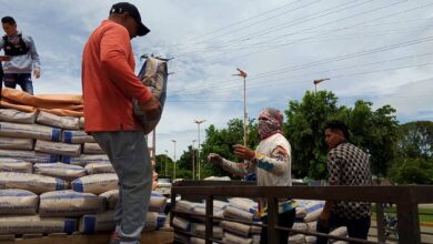 Más de 2.200 sacos de cemento entregados en Cedeño