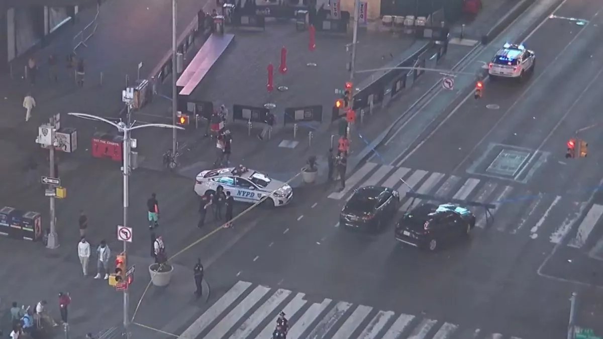 Tres heridos deja tiroteo en la neoyorquina Times Square
