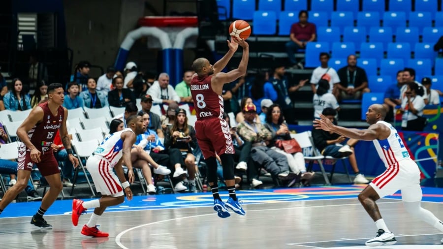 Venezuela cae ante Puerto Rico en la AmeriCup 2025