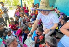 Autoridades atienden a 120 familias afectadas por la crecida del río Orinoco en Sotillo