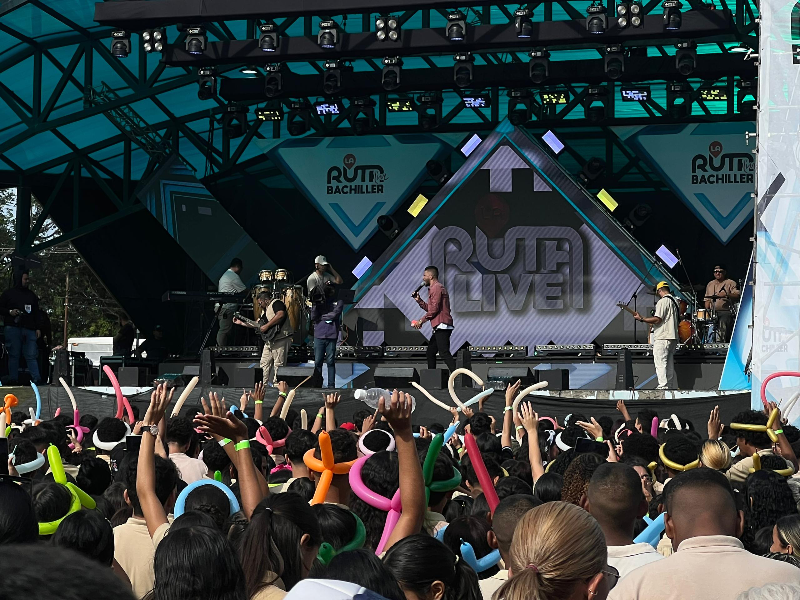 Más de 5 mil nuevos bachilleres disfrutaron en la Ruta Live en Maturín