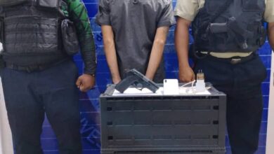 Polimaturín capturó a un individuo con un facsímil de arma de fuego