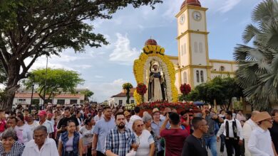 Pueblo de Cedeño rindió homenaje a su patrono Santo Domingo de Guzmán