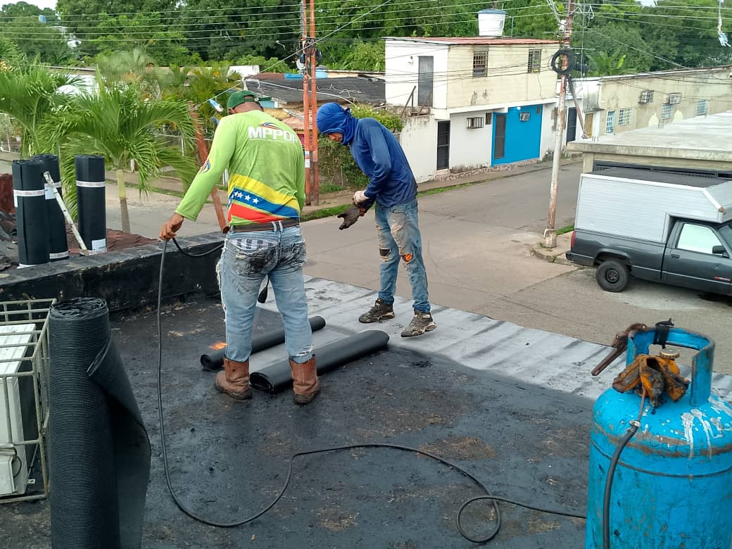 Se inicia la impermeabilización del CDI de Viento Colao en Maturín