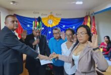 Ratificada directiva del Concejo Municipal en Libertador