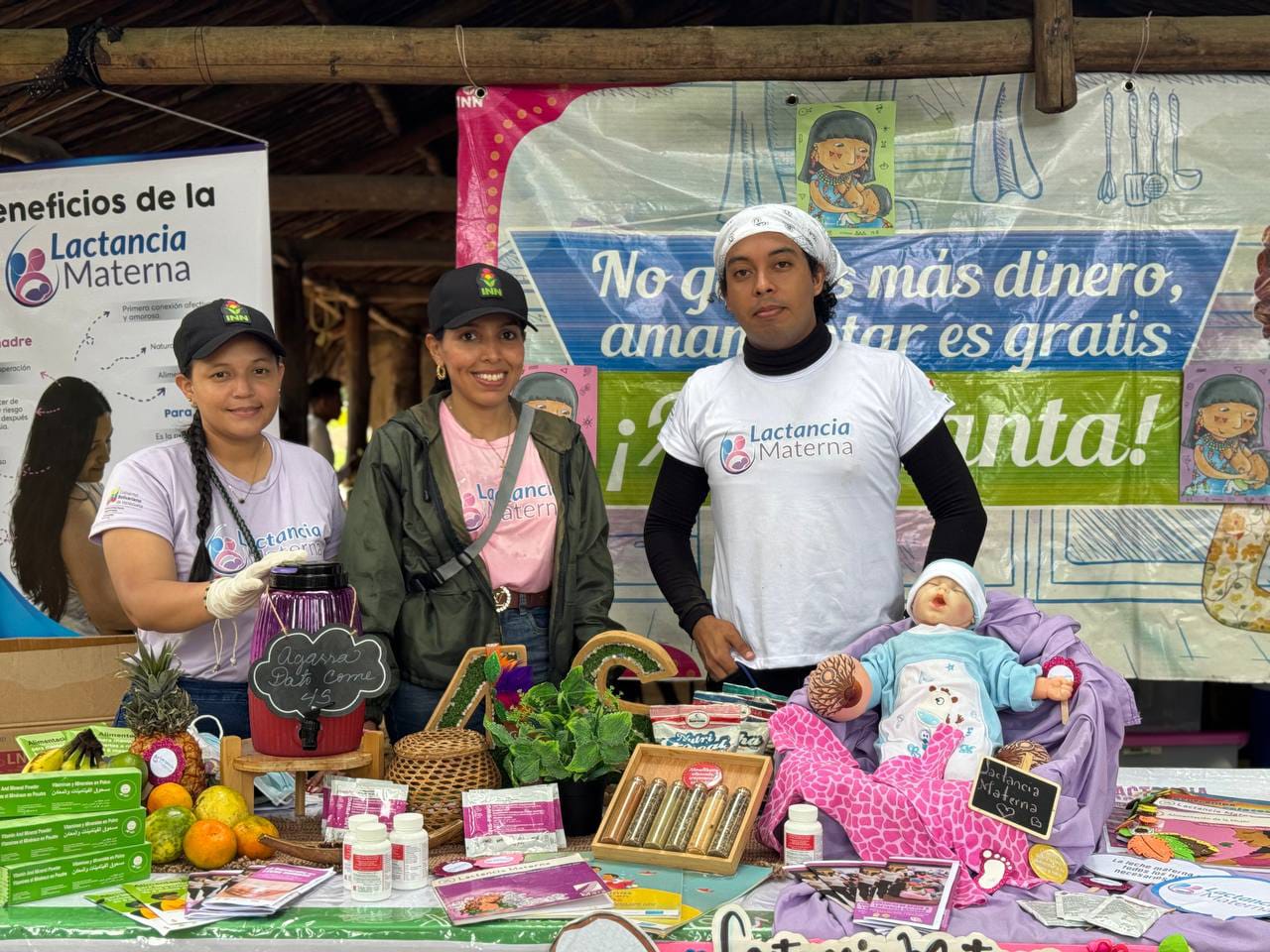 Con una jornada nutricional en San José de Buja INN Monagas cierra la Semana Mundial de la Lactancia Materna