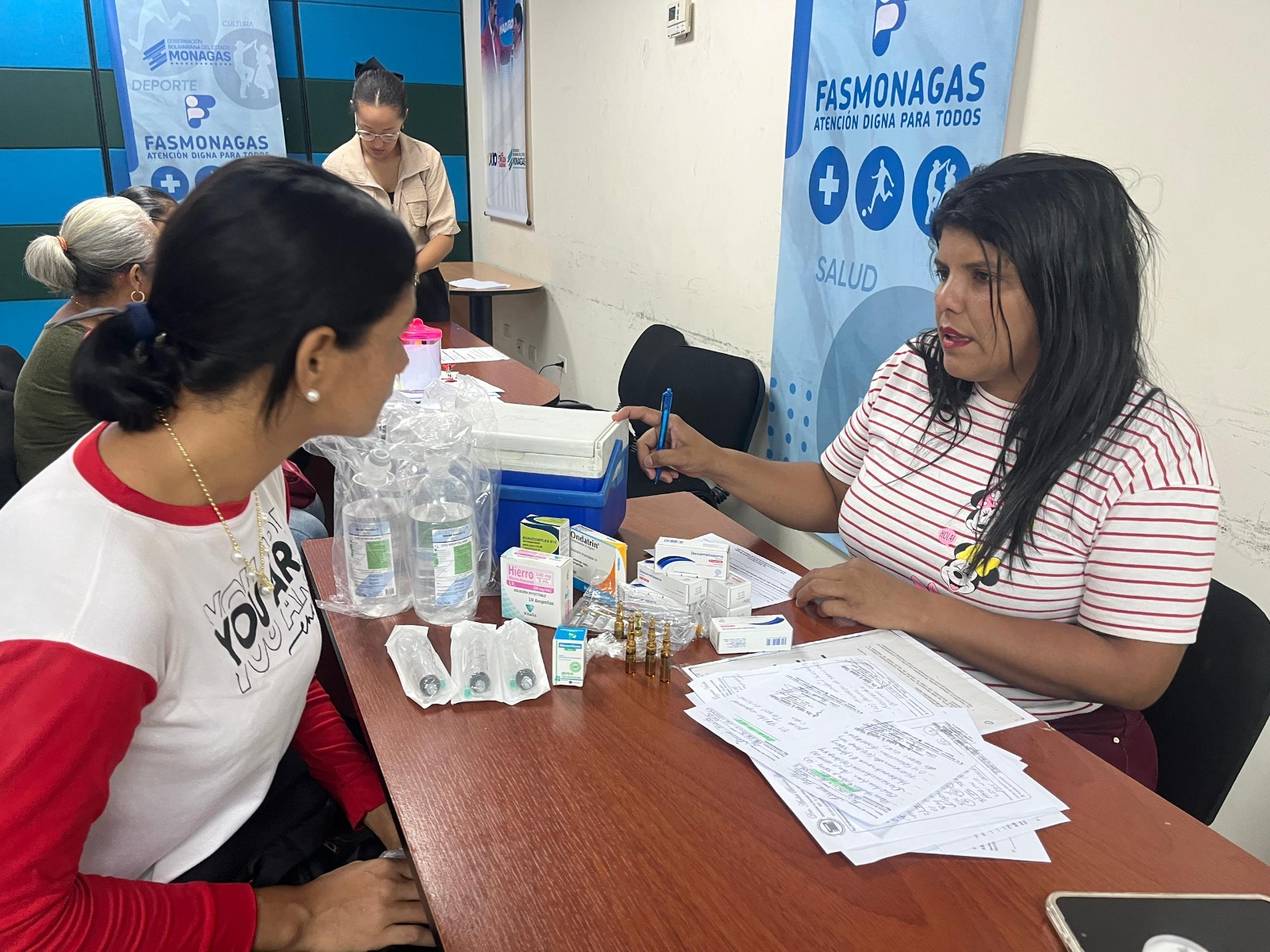 FasMonagas brinda jornada médica gratuita por una semana para atender a la población