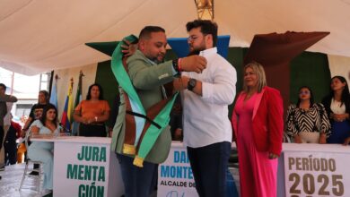 Juramentado Daniel Monteverde como el nuevo alcalde de Cedeño