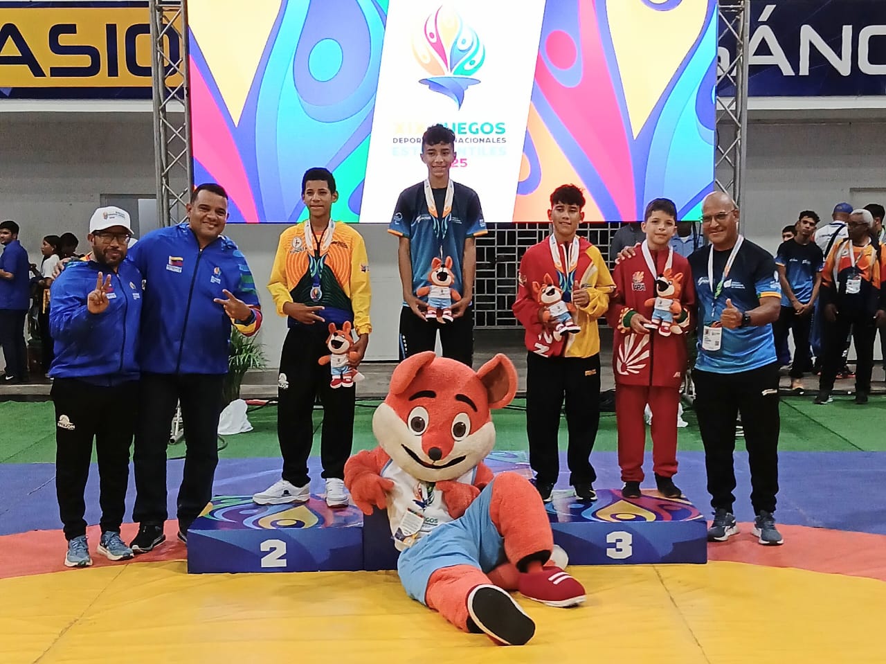 Juegos Estudiantiles: La delegación de Monagas se corona con dos medallas de oro en lucha