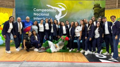 10 medallas trae Monagas en gimnasia rítmica del Campeonato Nacional de Interclubes