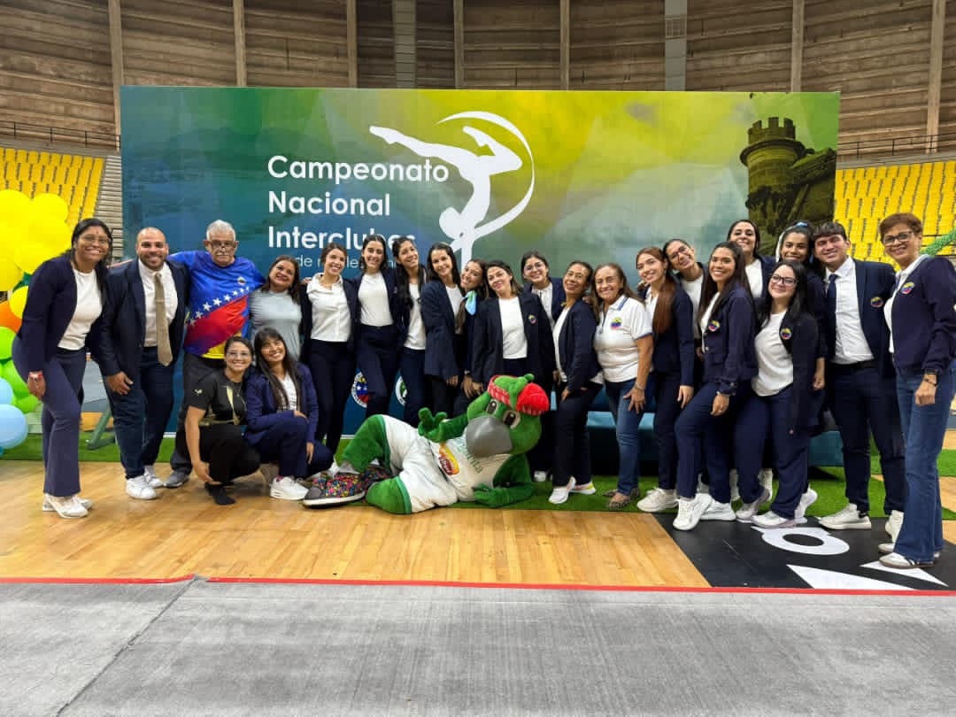 10 medallas trae Monagas en gimnasia rítmica del Campeonato Nacional de Interclubes