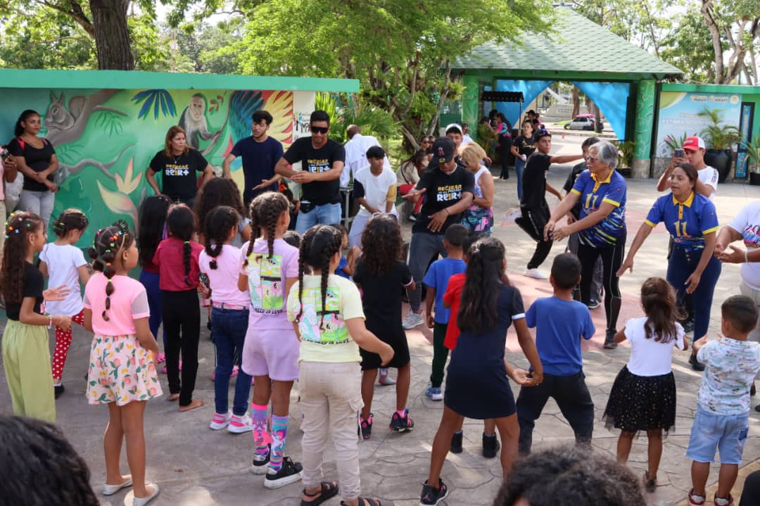 Más de 300 niños disfrutaron 'Venezuela RIE 2025' en parque La Guaricha