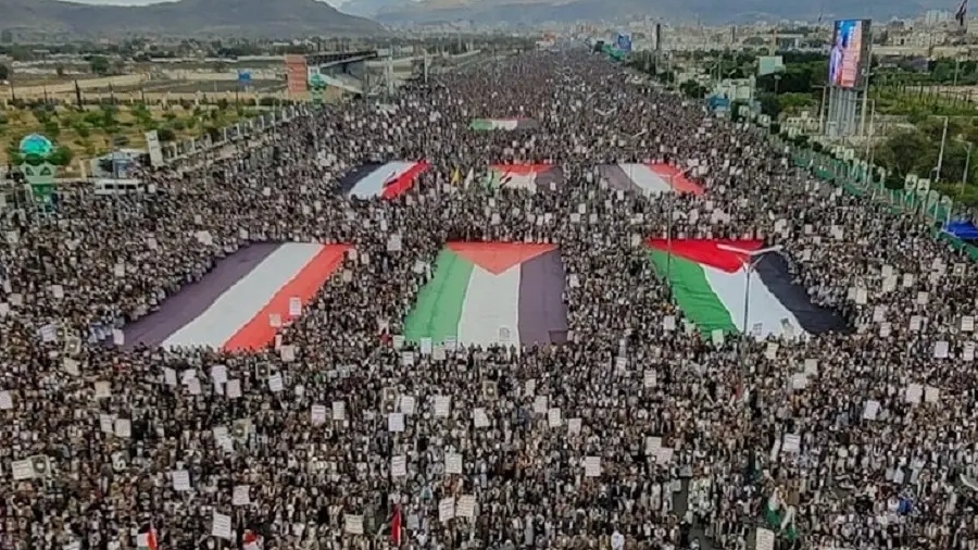 Yemen moviliza a su población por Gaza y fortalece sus defensas