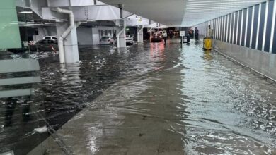 Aeropuerto de la Ciudad de México colapsa por inundaciones tras intensas lluvias