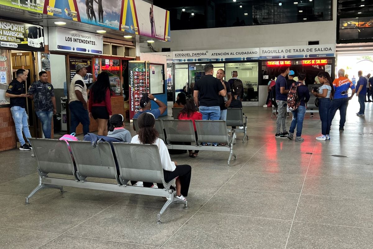Reportan aumento en las ventas de boletos de pasajes en el Terminal de Maturín