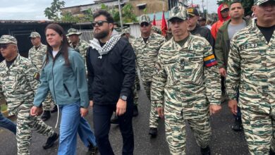 Pueblo de Monagas marchó en contra de las agresiones extranjeras.