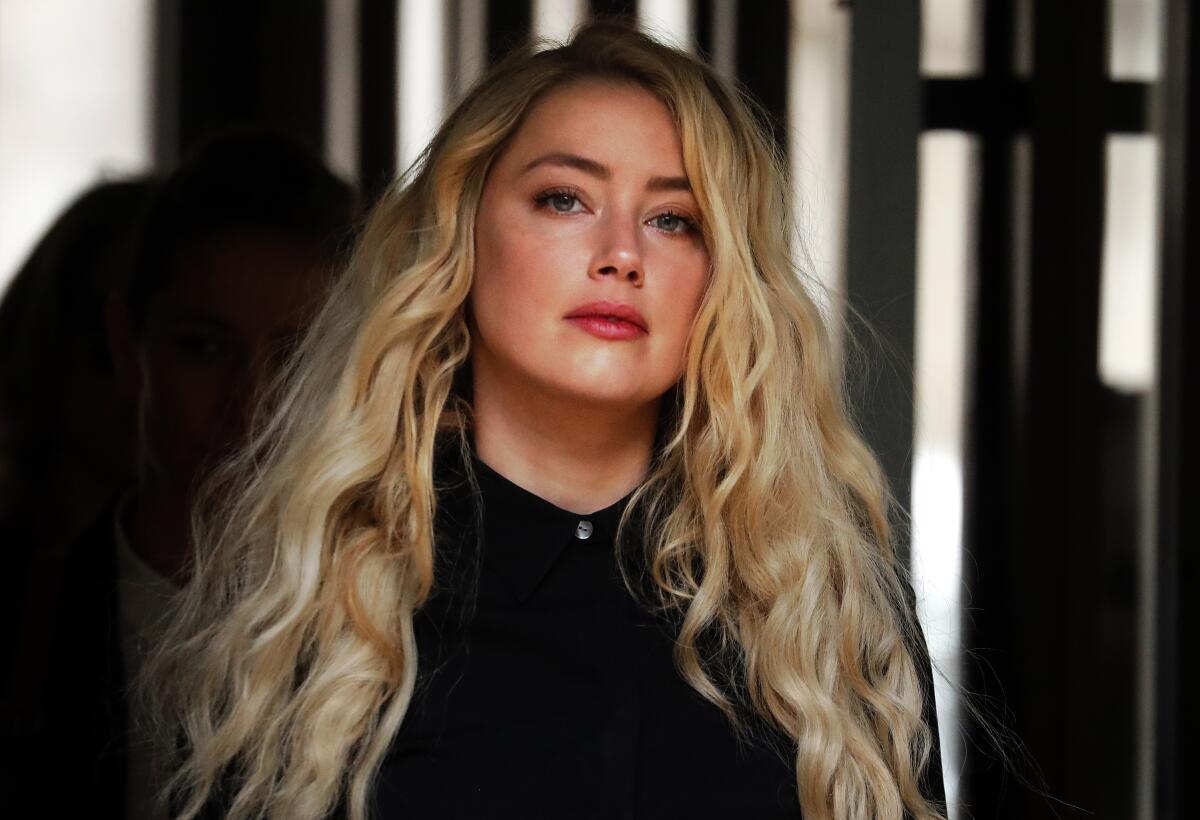 Amber Heard agradece a sus fans por su apoyo en su regreso a la actuación