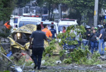 Atentado con camión bomba sacude base aérea en Colombia