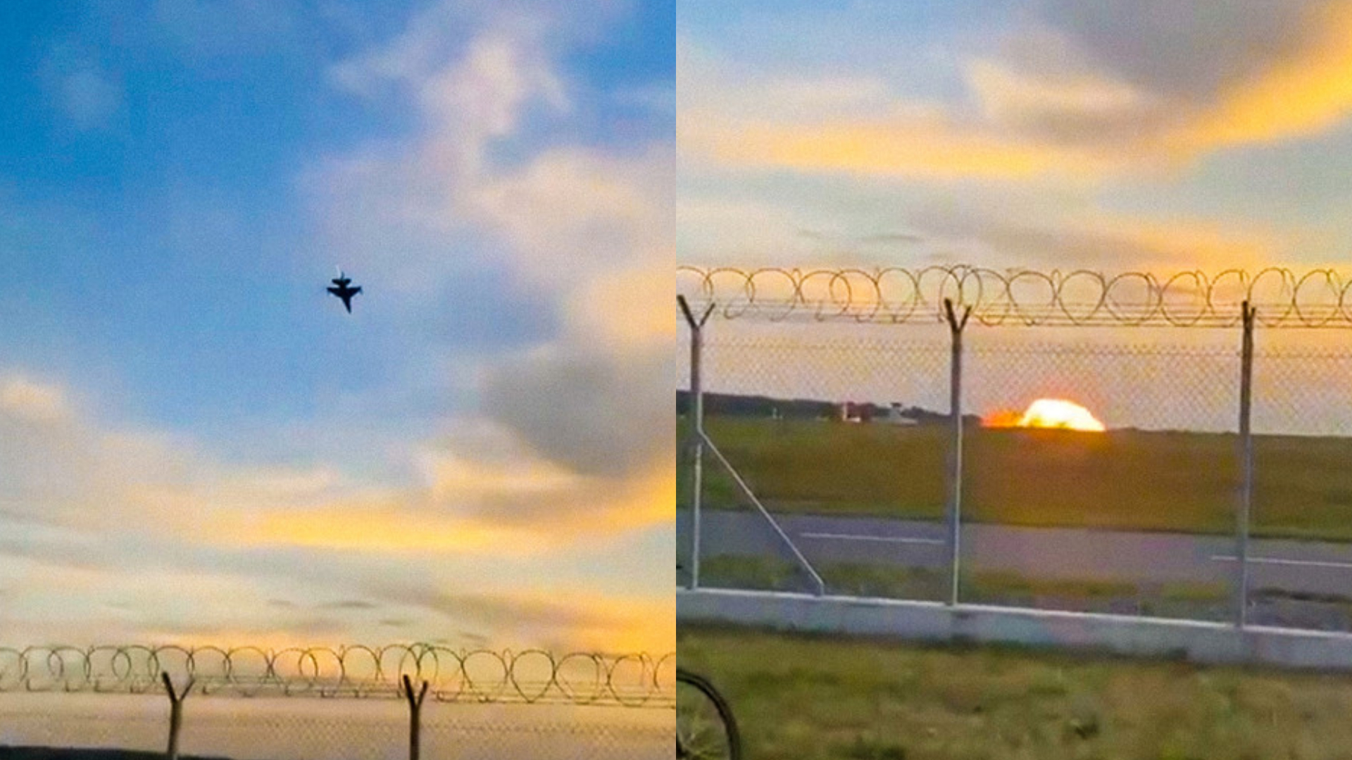 Piloto de un F-16 muere tras estrellarse en Polonia