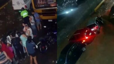 Inundaciones en Caracas: motorizado muere arrastrado por las lluvias en Caracas