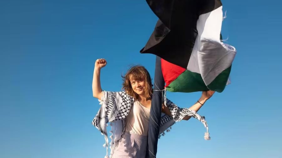 La activista Greta Thunberg zarpará en una misión para llevar ayuda humanitaria a Gaza