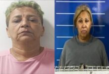 Dos mujeres de la tercera edad fueron arrestadas por posesión de drogas y estafa