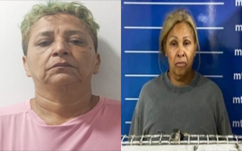 Dos mujeres de la tercera edad fueron arrestadas por posesión de drogas y estafa