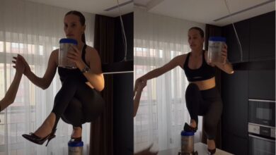 Influencer rusa termina con la columna fracturada al intentar el "Stiletto Challenge" de TikTok
