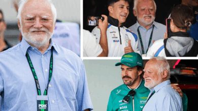“Hide the Pain Harold” sorprende en el Gran Premio de Hungría y conquista el paddock de la Fórmula 1