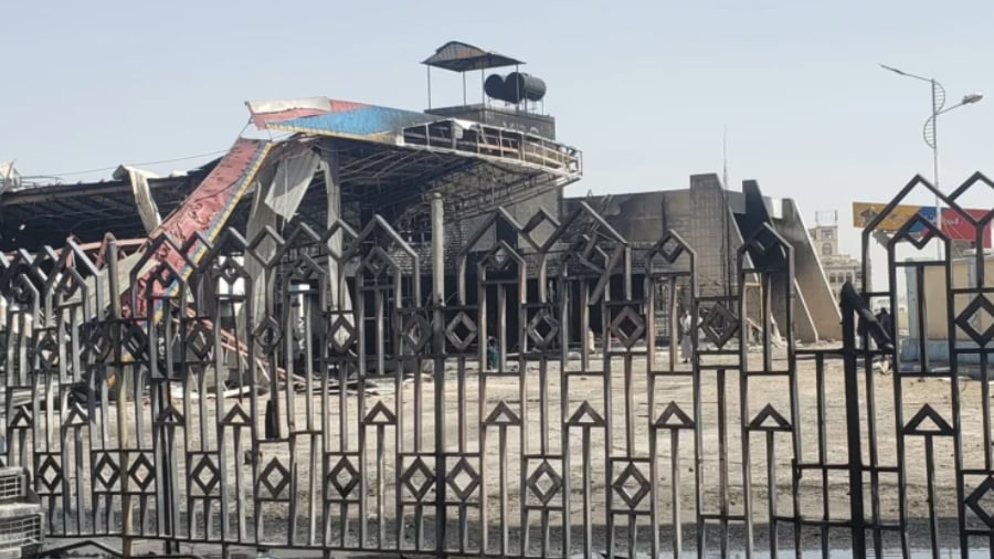 El domingo, la central eléctrica de Haiz y la estación de la empresa petrolera ubicada en la calle 60 de Saná fueron bombardeadas por múltiples ataques aéreos que realizó el ejército israelí