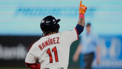 José Ramírez brilla ante los Marlins y alcanza su cuarta temporada 25-25 en MLB