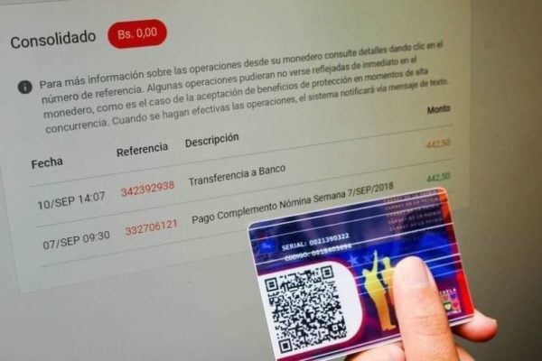 Sistema Patria anuncia la entrega de nuevos bonos hasta el 9 de agosto