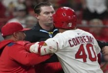 El venezolano Willson Contreras es suspendido por seis juegos tras altercado